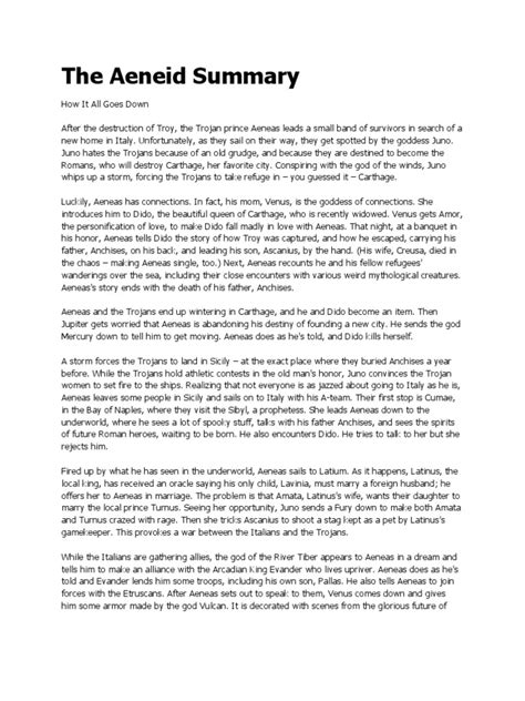 aeneid book 6 summary|Aeneid Books 5 & 6 Summaries .